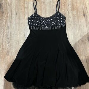 Coquette Rockabilly Pinup Y2K Seductions Babydoll Polkadot Mini Dress